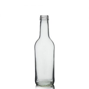 Glass water bottle