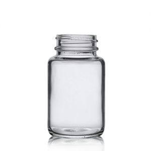 100ml Clear Pharmapac Jar