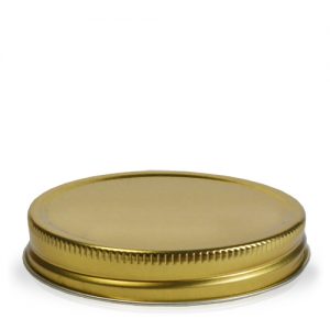 Honey Jar Gold Screw On Lid Top