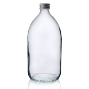1 Litre Sirop Bottle with Screw Cap