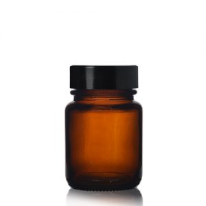 30ml Amber Pharmapac Jar with Screw Cap