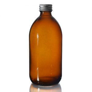 500ml Amber Sirop Bottle with Screw Cap