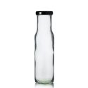 250ml Round Glass Sauce Bottle with Twist Lid