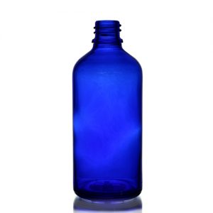 100ml Blue Glass Dropper