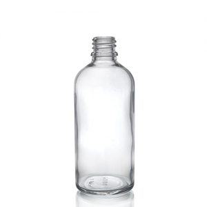 100ml Clear Glass Dropper Bottle