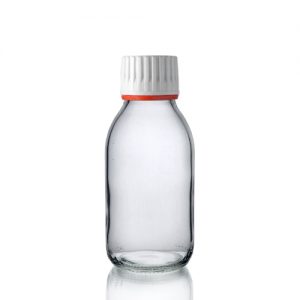 100ml Sirop Bottle with Tamper Evident Cap