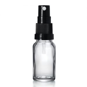 10ml Clear Glass Dropper Bottle With Spray