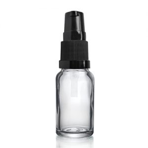 10ml Clear Dropper Bottle With Lotion Pump