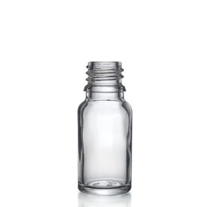 10ml Clear Glass Dropper Bottle