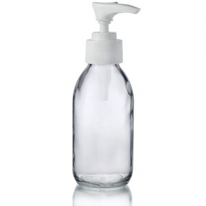 125ml Sirop Bottle with Standard Lotion Pump