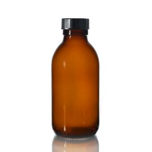 150ml Amber Sirop Bottle with PP Screw Cap