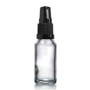 15ml Clear Dropper Bottle With Lotion Pump