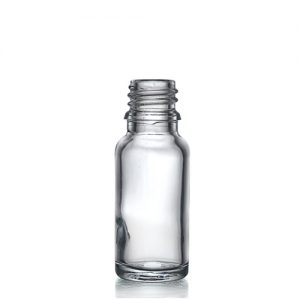 15ml Clear Glass Dropper Bottle