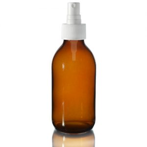 200ml Amber Glass Spray Bottle