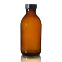 200ml Amber Sirop Bottle with PP Screw Cap