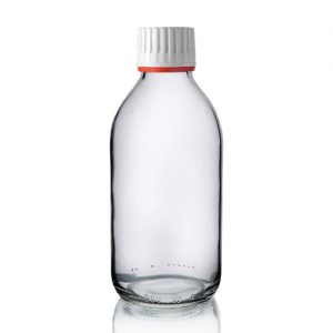 200ml Sirop Bottle with Tamper Evident Cap