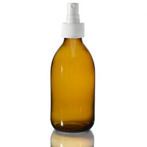 250ml Amber Glass Spray Bottle