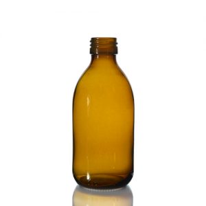 250ml Amber Glass Sirop Bottle