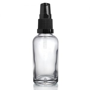 30ml Clear Dropper Bottle With Lotion Pump