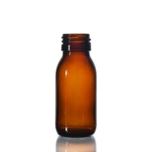 60ml Amber Glass Sirop Bottle