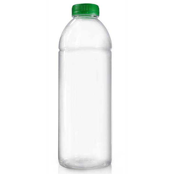 Empty outlet plastic bottle