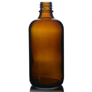 100ml amber dropper bottle