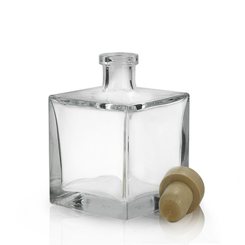 100ml Glas Diffusor Flasche Quadratisch ❤️ YouWish - YouWish