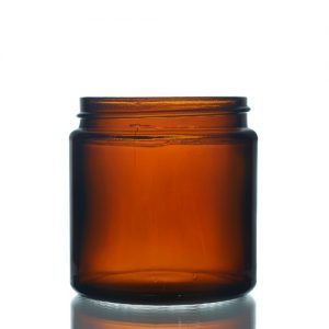 120ml Amber Glass Ointment Jar