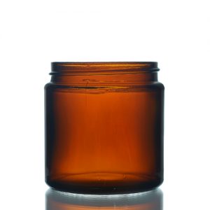 120ml Amber Glass Ointment Jar