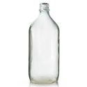 1000ml vintage clear glass bottle