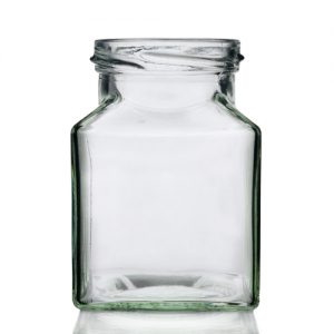 200ml Square Glass Jar