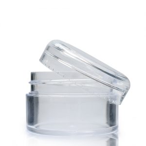 20ml Clear Jar With Clear Lid