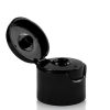 24mm Smooth Black Flip Top Cap