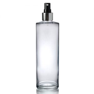 250ml Glass Bottle With Silver Atomiser Spray