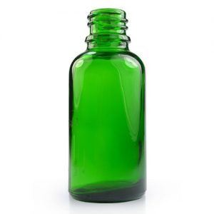 30ml Green Glass Dropper Bottle