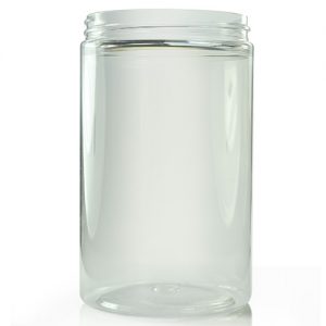 400ml Clear Plastic Jar