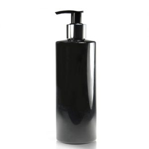 500ml Black Bottle With Lotion Pump