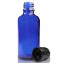 50ml Blue Glass Dropper Bottle With Dropper Cap