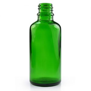 50ml Green glass dropper bottle