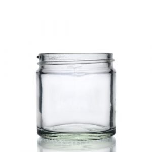 60ml Clear Glass Ointment Jar