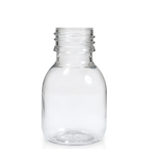 60ml Clear Sirop Bottle