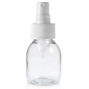 100ml Clear PET Plastic Spray Bottle