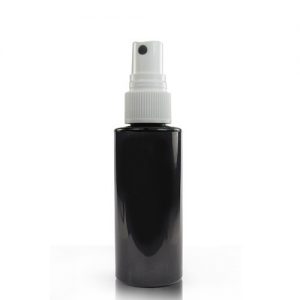 50ml Black Plastic Spray Bottle