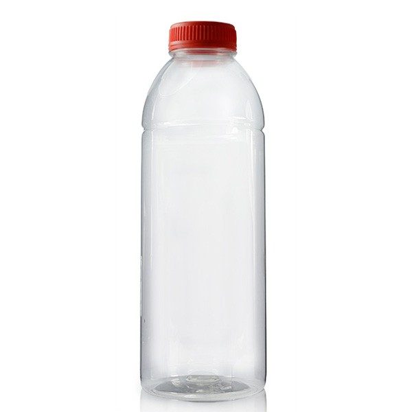750 Litre Clear Plastic Juice Bottle