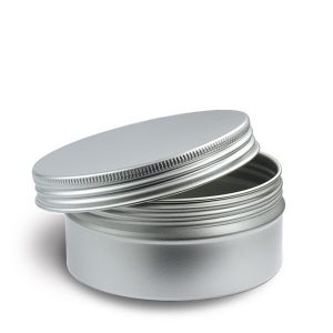 75ml Aluminium Screw Jar With Lid