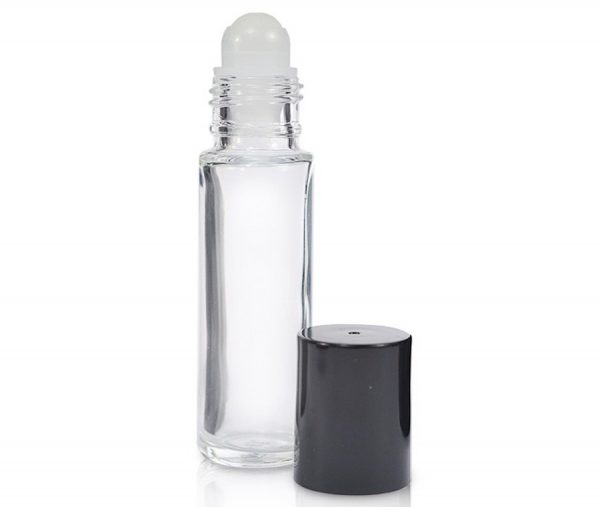 10ml Clear Glass Roller Bottle