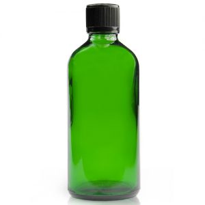 Bottle With Child Resistant Dropper Cap