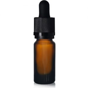 10ml Amber Dropper Bottle With Pipette