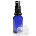 10ml Blue Glass Dropper Bottle With Atomiser Spray