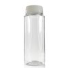 150ml Slim Plastic Juice Bottle with Natural Lid